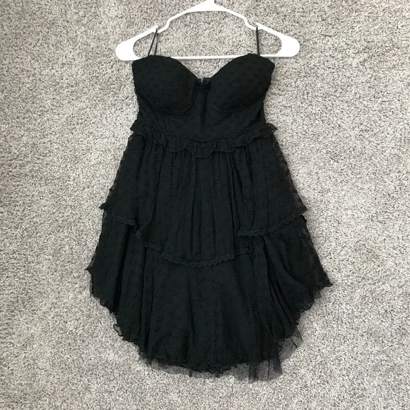 BNWT✨Spell & the Gypsy Collective Mira Bustier Rara MiniDress Small Black - Picture 2 of 4